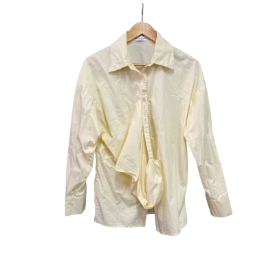 Modalita Vacanza Womens  Size M Long Sleeve Shirt Yellow 