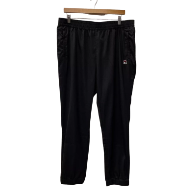 Fila Mens  Size XXXL Track Pants Black  