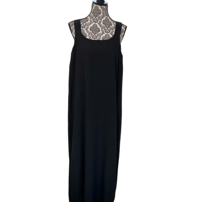 Womens  Size 14 Casual Dress Black  