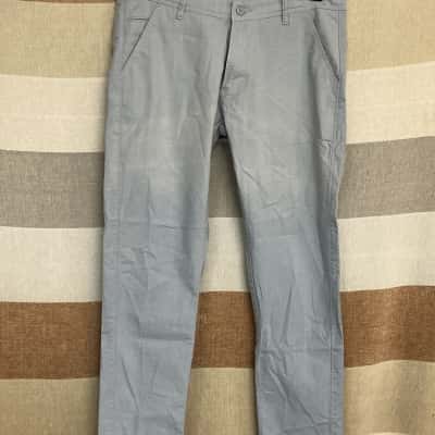 Black art Mens  Size 34 Straight Leg Pants Blue 