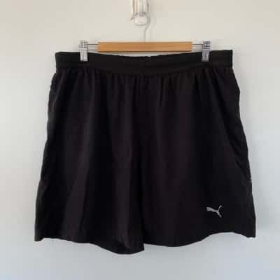 Puma Black Sport Shorts Size XL 