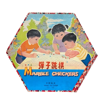 Marble Chinese Checkers Board Game