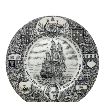 Wood & Sons Bicentennial Commemorative Plate