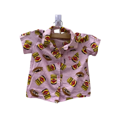 Peter Alexander Kids Pyjamas  Size 18-24m Pink / Vegemite Pattern