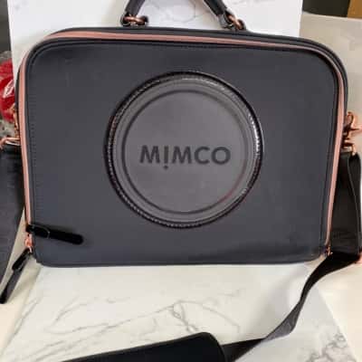 Mimco Womens laptop bag Black  / Rose Gold 