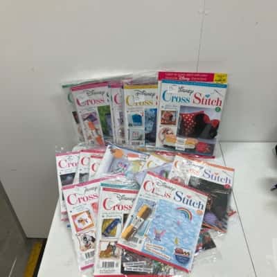 Hachette Patchwork Disney Cross Stich Kits x24 NEW