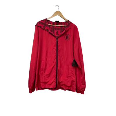  BNWT LAST KINGS Mens Size XL Black  / Red REVERSIBLE Windbreaker RRP $139.95
