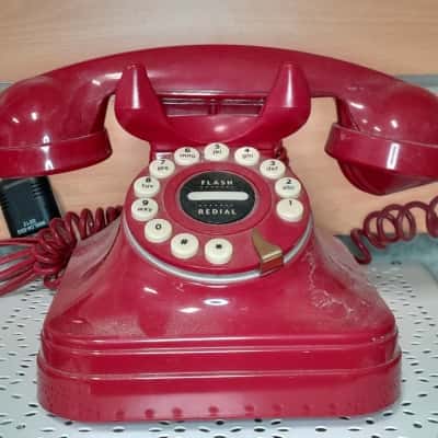 GRAND PHONE Vintage Flash Redial Telephone (AS IS)