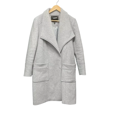 Forever New Womens  Size 12 Trench Coat Grey 