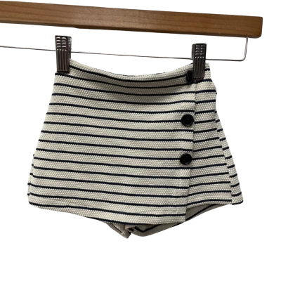 Zara Kids  Size 12-18m Natural / Navy Blue skort