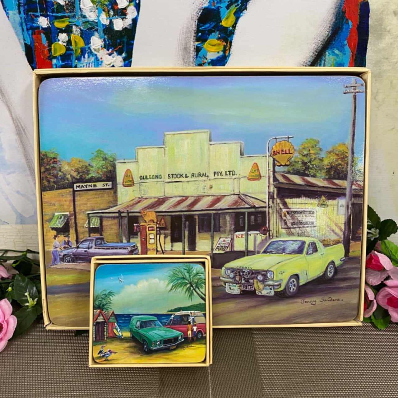 Old Holdens Series 2 Placemats and Coasters