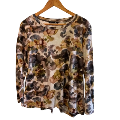 “Marco Polo” -Womens  Size M Long Sleeve Top Multicoloured 