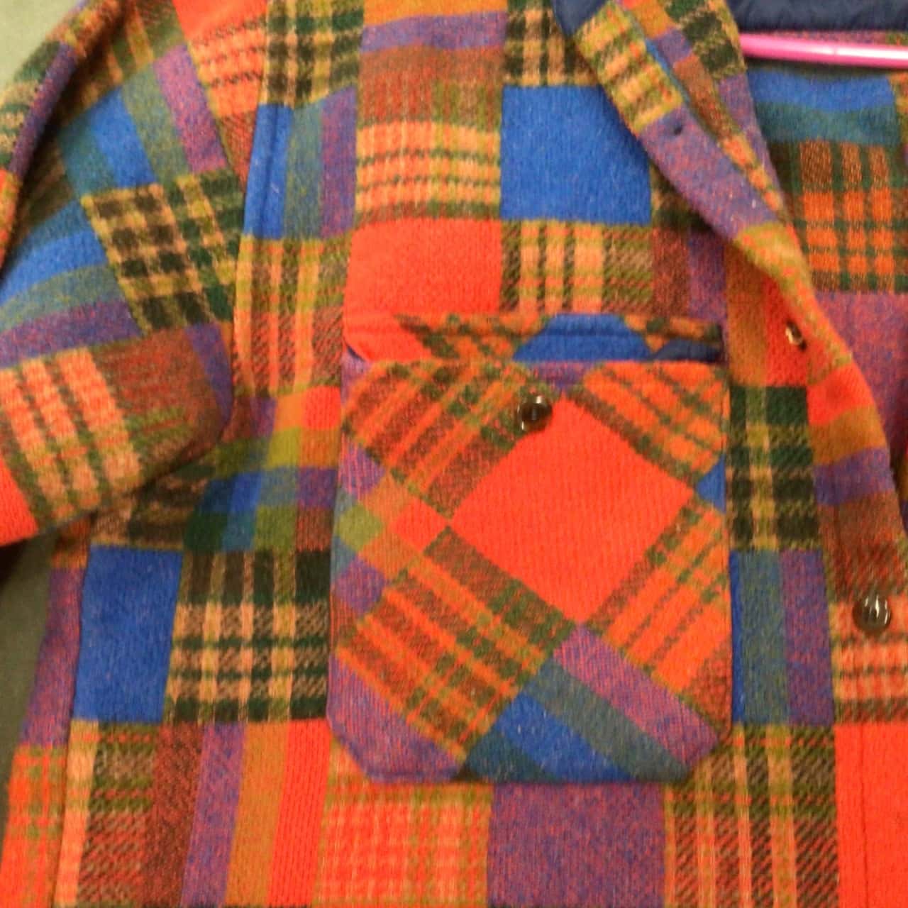 Vintage Lee Mens Size L Multicoloured Lumber Jacket(s)