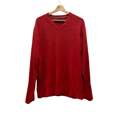 Tommy Hilfiger Mens  Size XXL Jumper Red 