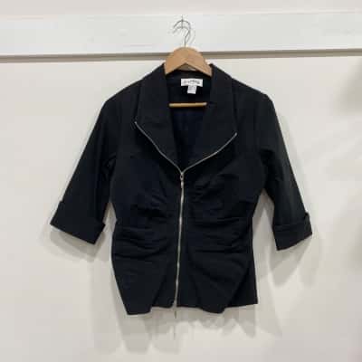 Joseph Ribkoff Womens  Size 16  Jacket Black  