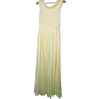 Runaway the label Womens  Size L Maxi Dress Yellow 