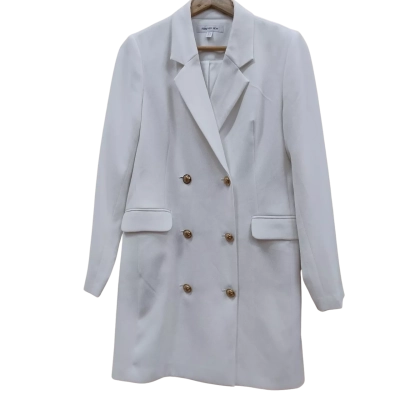 Forever New Womens Size 10 Blazer White (11)