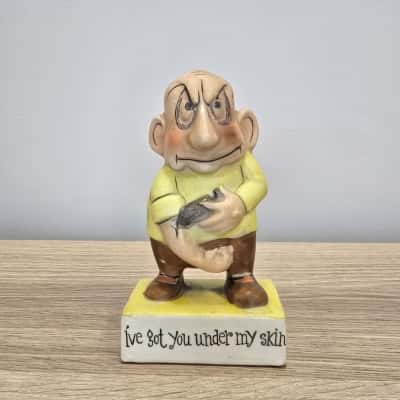 Vintage Ucagco “I’ve Got You Under My Skin” Novelty Figurine – Japan