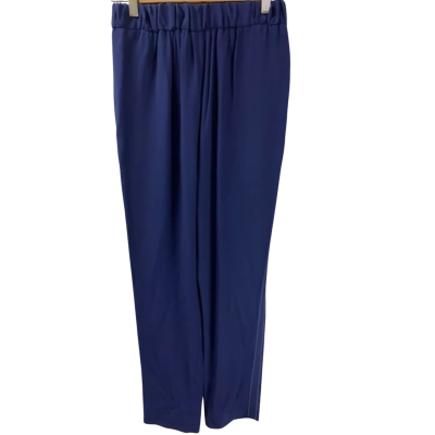 Marni Womens  Size 40 Casual Pants Blue / Navy Blue / White 