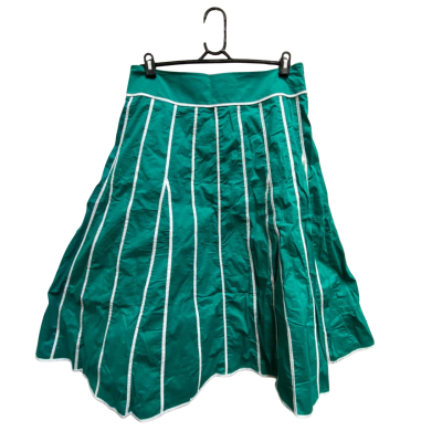 Cordelia Street Womens  Size 16 Skirt Green / White 