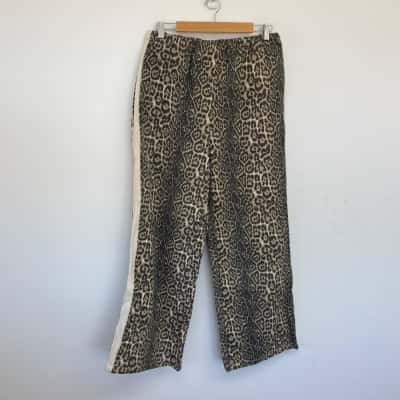 The Self Styler Leopard Arlo Pants  Size 16 