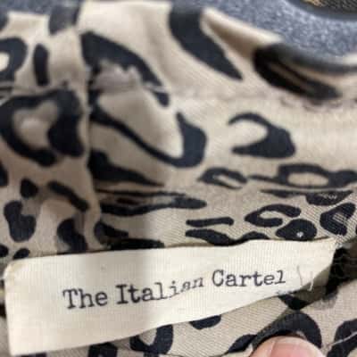 The Italian Cartel Pants S/M Leopard print 