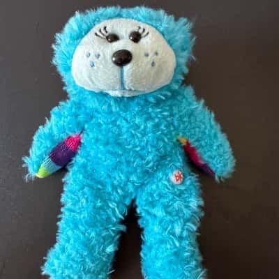 Build-A-Bear Cupcake Sprinkles Turquoise Teddy Plush( B20)