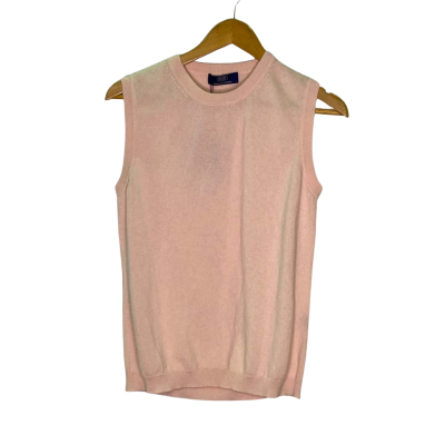 Gobi Womens  Size L Sweater Vest Pink  