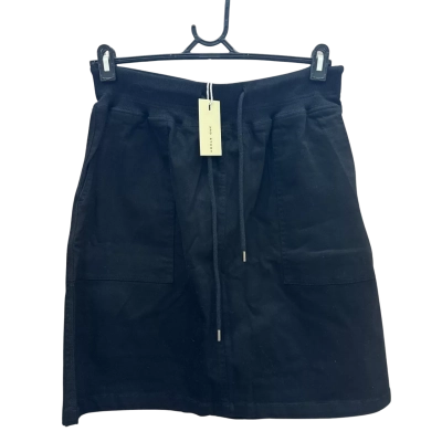 3rd Story  Womens  Size S Black Chino Skirt 