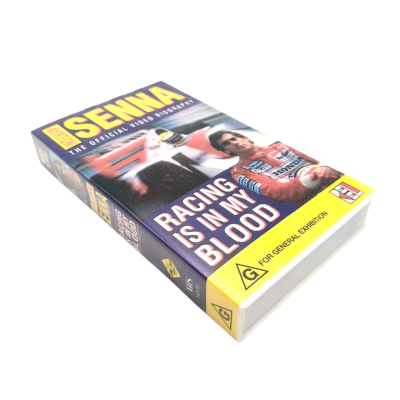 VHS Cassette Tape - Ayrton Senna The Official Video Biography  Racing Is In My Blood