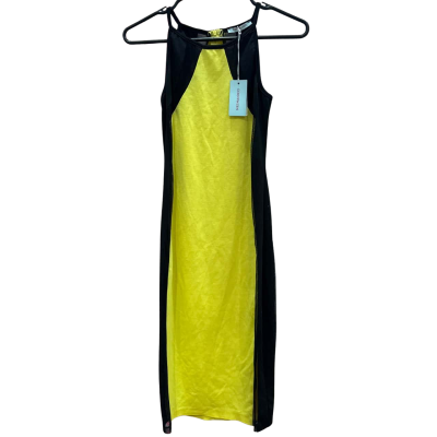 M by Maiocci Womens  Size M Yellow/Black Dress 