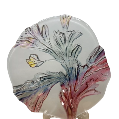 Walther Glas Vintage Art Glass Candy Dish