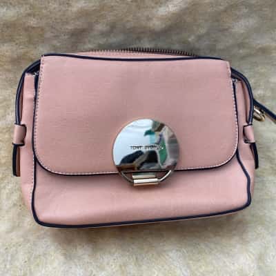 Tony Bianco Womens Handbag Beige 