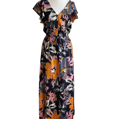 “H&M” Womens  long dress - Size 36 -Floral 