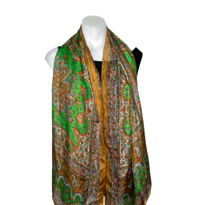 100% silk scarf 