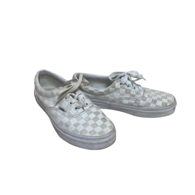 Checked Vans Unisex  Beige / Checked / White 