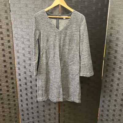 Country Road Womens  Size S Long Sleeve Dress Grey 