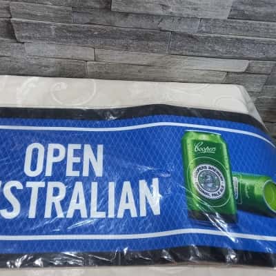 New Sealed Australian Open Coopers Bar Runner 