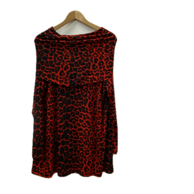Lorissa Womens  dress Size 20 Animal print / Black  / Red 