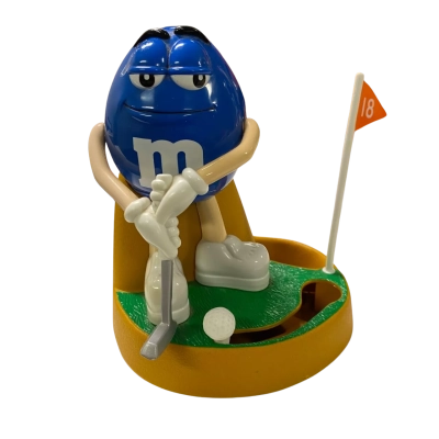 M&M Putting Blue Candy Dispenser 