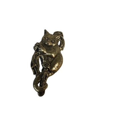  WomensVintage Australian Themed Possum Brooch Approx 6.5 x 3cm 