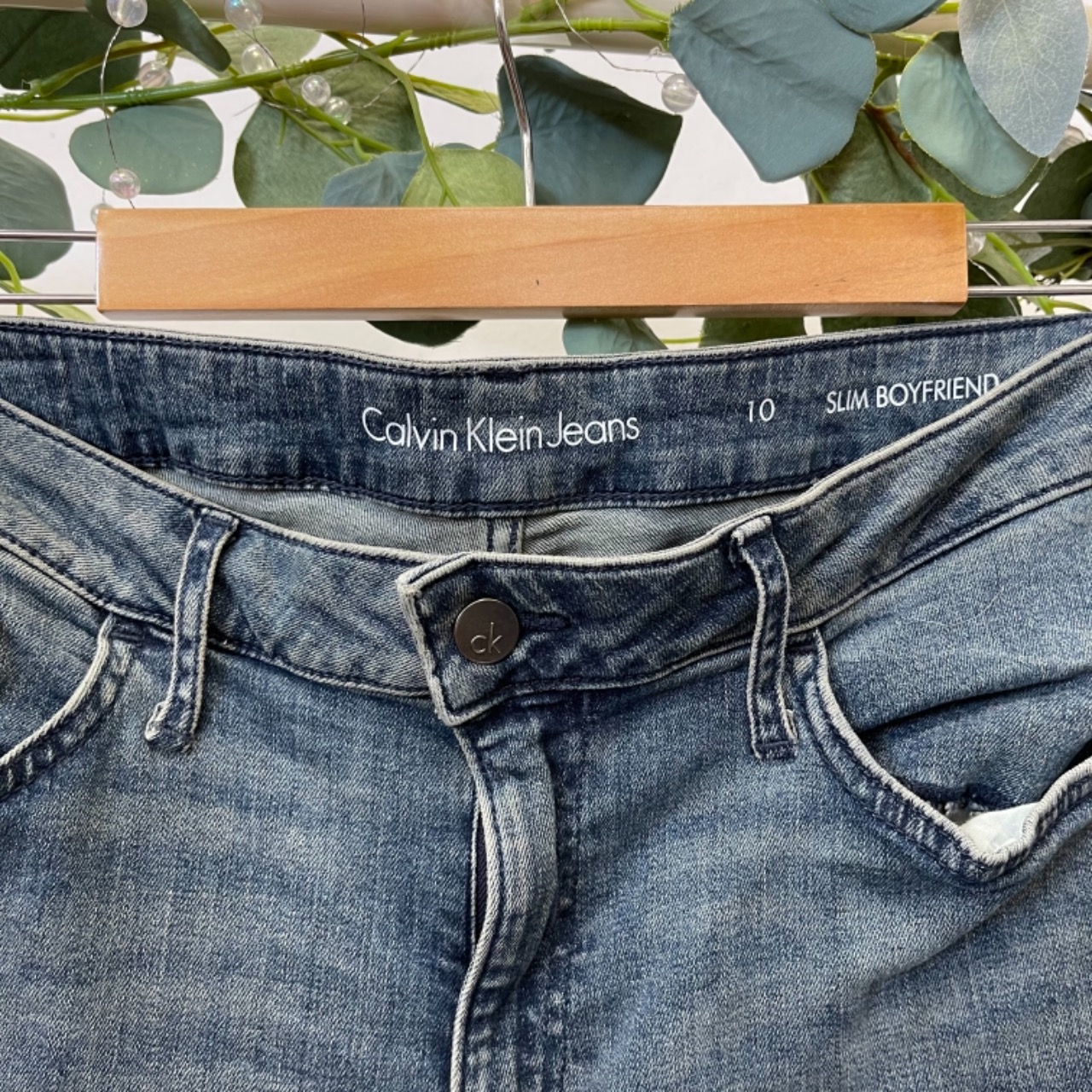 Calvin Klein Jeans Mens Size 10 Slim 