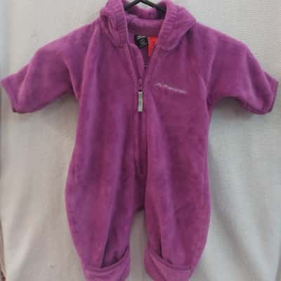 Macpac Kids  Size 6 Months Onesie Purple 