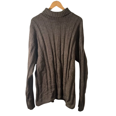 Country Road Womens  Size 16 Turtleneck Jumper Brown 