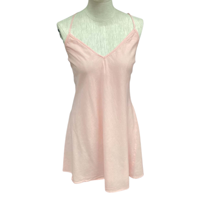 ALÉMAIS -  Womens  Size 14 Shoestring Strap Dress Pink  