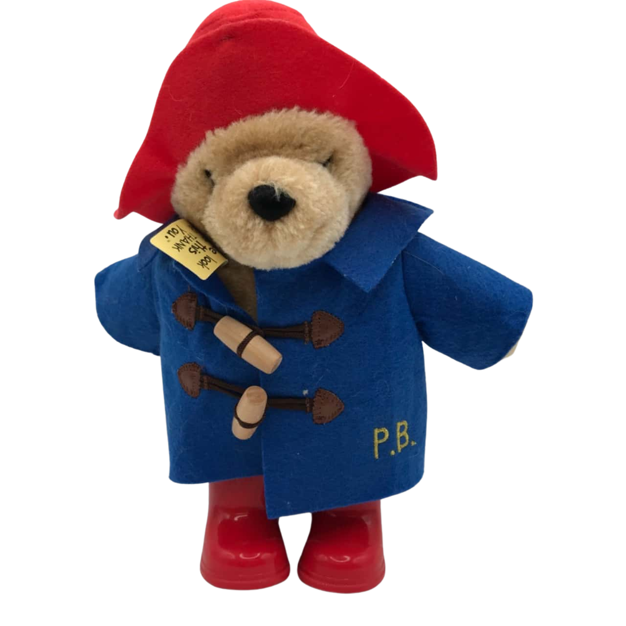 2015 Paddington Paddington Bear w/Boots, Hat & Duffle Coat 25 cm As New