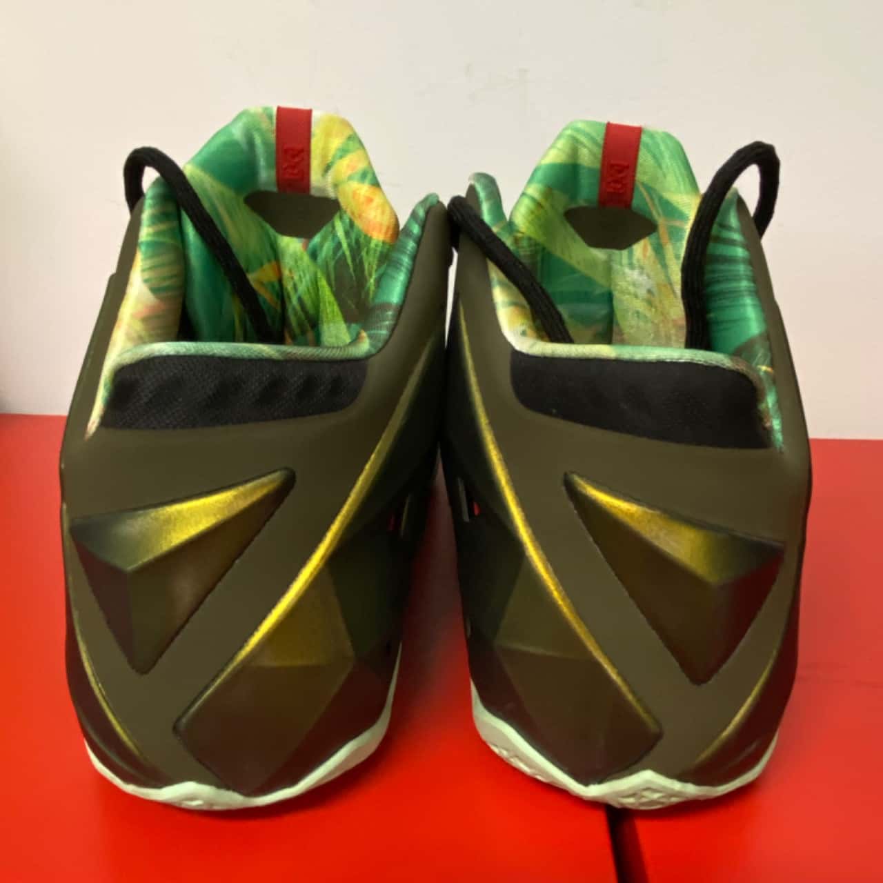 lebron 11 black and green