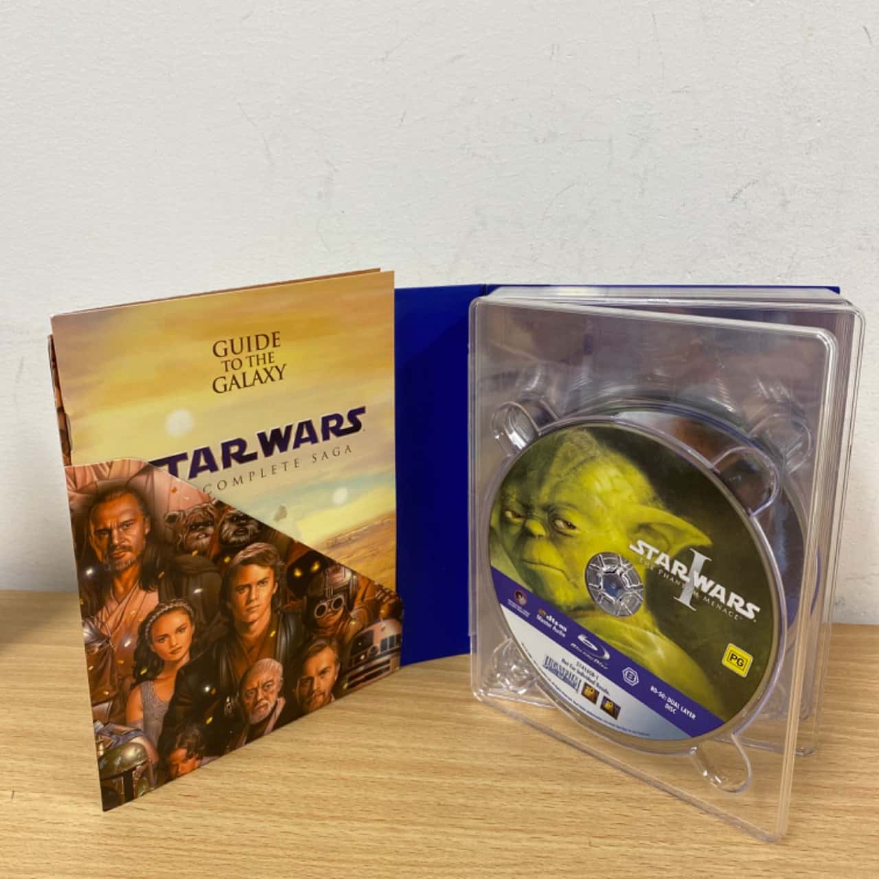 Star Wars The Complete Saga Box Set Bluray 9 Disc Set Region B