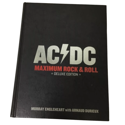 Harper Collins MURRAY ENGLEHEART with ARNAUD DURIEUX AC/DC MAXIMUM ROCK & ROLL DELUXE EDITION. Multicoloured. 30 x 20 CM