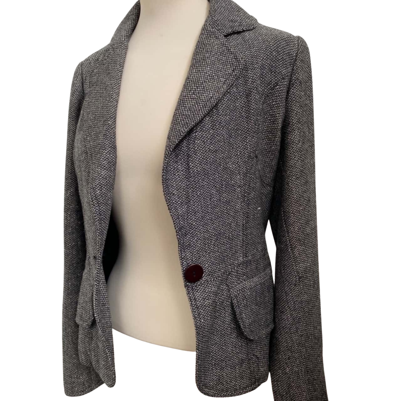 SES Women’s Grey Blazer, Size 12(s)